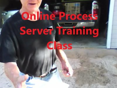 process server training course