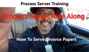 ride along how to serve divorce papers training