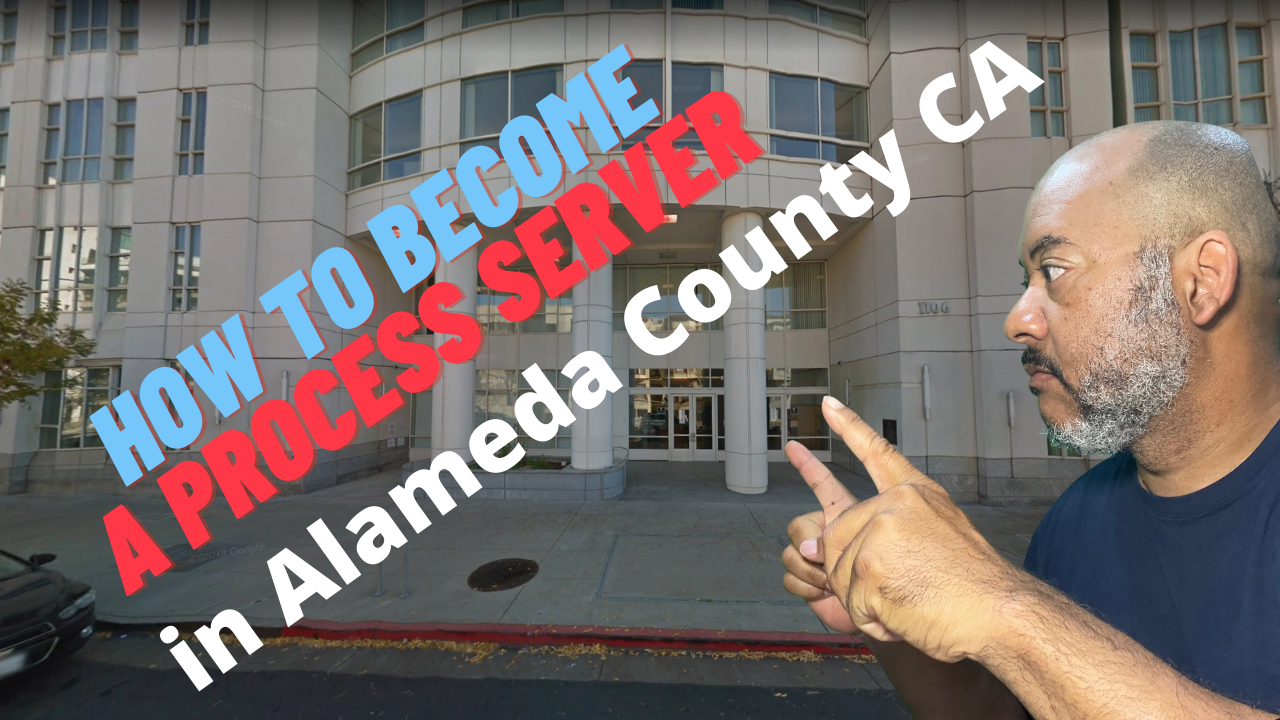 Alameda County California Recorders Office - Process Server Licensing